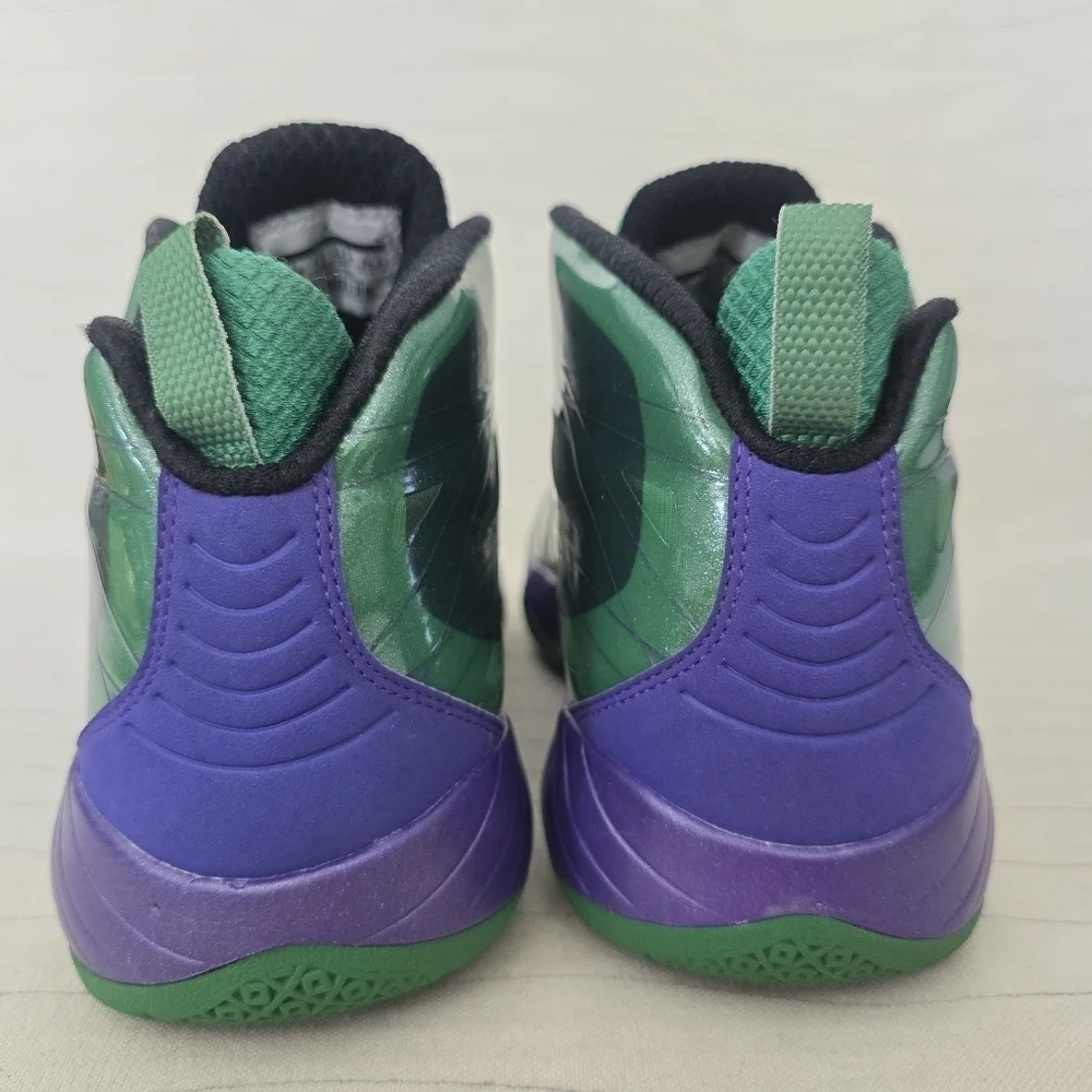 Nike Mens Air Jordan Lite Hulk Green Purple Basketball Shoes 524922-362 Sz 10.5